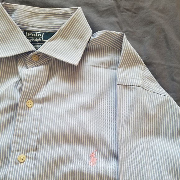 Ralph Lauren polo button down dress shirt - Picture 2 of 4